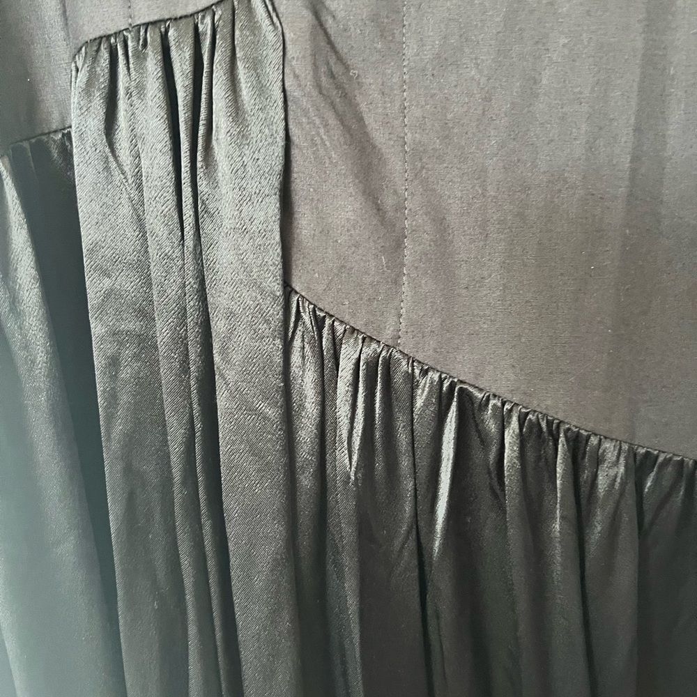 Topshop midi front zip cotton dress US 12 - Picture 5 of 6